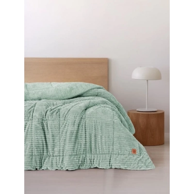 ÇOK SATAN Cotton Box Wave Adaçayı Çift Kişilik Yorgan