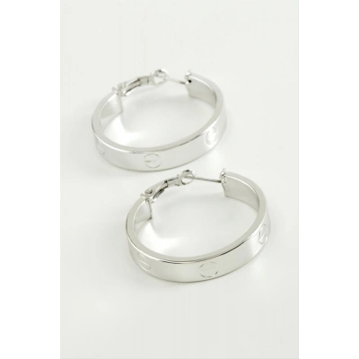 ÇOK SATAN Crt Halka Küpe 3 cm