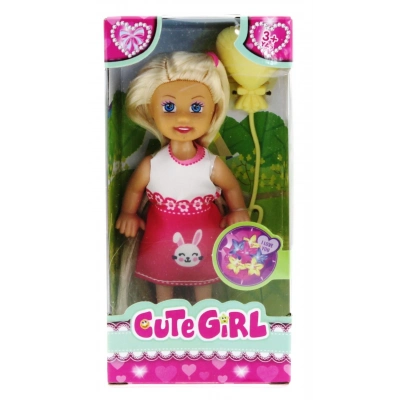 ÇOK SATAN Cute Girl Sarı Balonlu Sarışın Mini Bebek