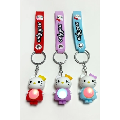 ÇOK SATAN Çzgflm Karakteri Işıklı Silikon Anahtarlık