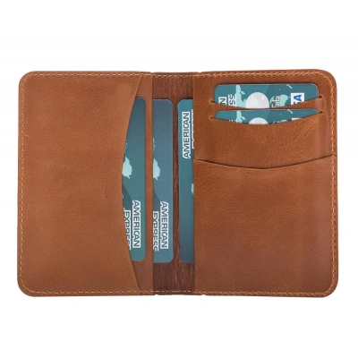 ÇOK SATAN Dalfsen Deri Kartlık RST2EF Taba