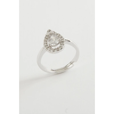 ÇOK SATAN Damla Zirkon Taşlı Yüzük