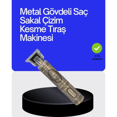 ÇOK SATAN Dayanıklı Çelik Kafa ve Güçlü Motorlu Saç Sakal Makinesi