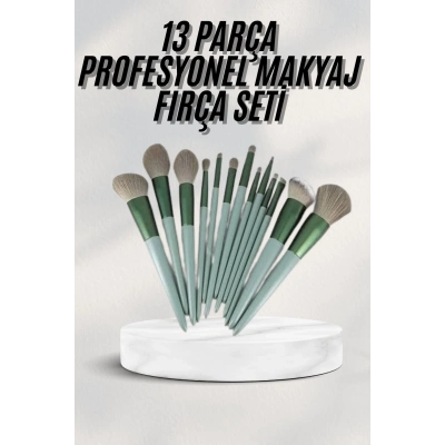 ÇOK SATAN Dayanıklı Makyaj Fırçası Seti 13 Parça Yumuşak Kıllı Fırçalar Allık Fondöten Far Fırçası