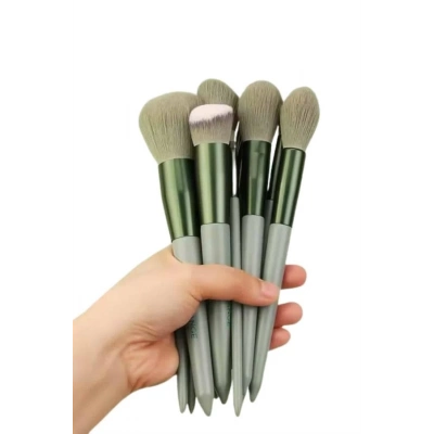 ÇOK SATAN Dayanıklı Makyaj Fırçası Seti 13 Parça Yumuşak Kıllı Fırçalar Allık Fondöten Far Fırçası