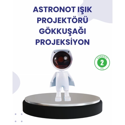 ÇOK SATAN Dekoratif Gün Batımı Işığı – Astronot Figürlü