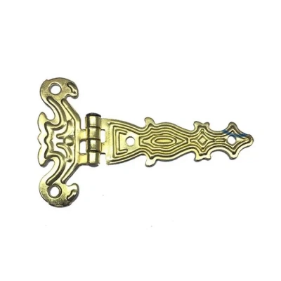 ÇOK SATAN Dekoratif, Sac Tek Kuyruklu Menteşe - 40x68 mm, Küçük, Sarı, 100 Adet