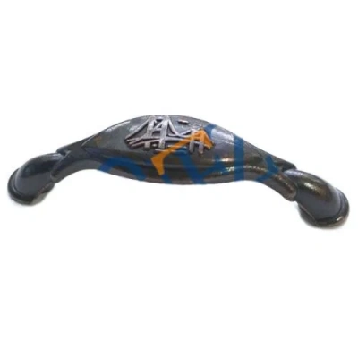 ÇOK SATAN Dekoratif Zamak Boğaziçi Kulp - 64mm, Eskitme, 100 Adet