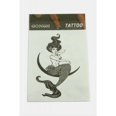 ÇOK SATAN Deniz Kızı Tattoo Dövme Sticker