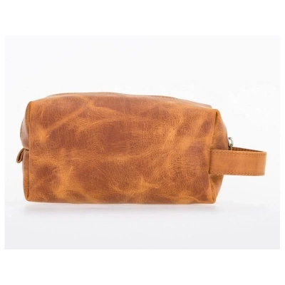 ÇOK SATAN Deri Bakım Ve Seyahat Çantası, L Beden, G19 Taba