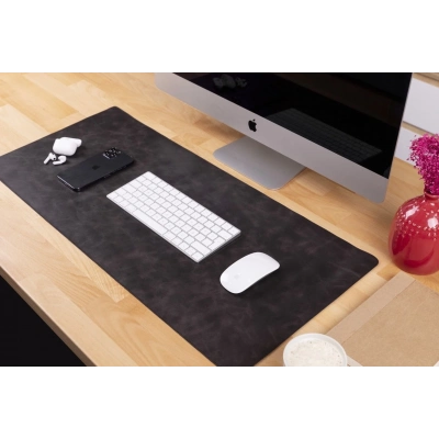 ÇOK SATAN Deri Masa Matı 80*37cm TN1 Gri