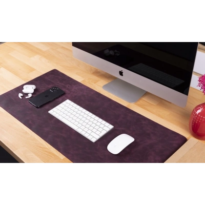 ÇOK SATAN Deri Masa Matı 80*37cm TN6 Mor