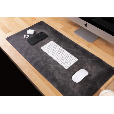 ÇOK SATAN Deri Masa Matı 80*37cm VS4EF Gri