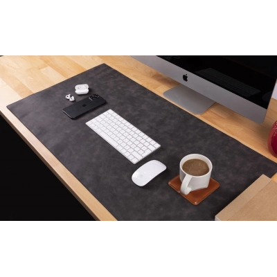 ÇOK SATAN Deri Masa Matı 91*48cm TN1 Gri