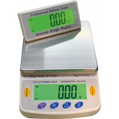 ÇOK SATAN Diamond Dijital Göstergeli Çift Ekran Hassas Terazi Nvz-1978 (3 Kg-0.01)