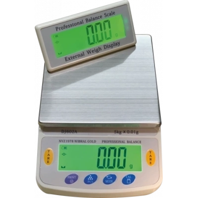 ÇOK SATAN Diamond Dijital Göstergeli Çift Ekran Hassas Terazi Nvz-1978 (5 Kg-0.01)