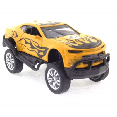 ÇOK SATAN Die Cast Çek Bırak Sarı Arazi Aracı