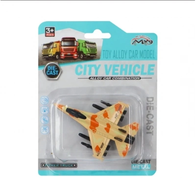 ÇOK SATAN Die Cast Metal F-16 Benzeri Savaş Uçağı Turuncu Kamuflaj