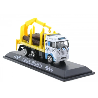 ÇOK SATAN Die Cast Mini Sarı Kütük Kamyonu