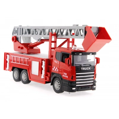 ÇOK SATAN Die Cast Sürtmeli Merdivenli İtfaiye Aracı