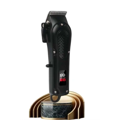 ÇOK SATAN Dijital Profesyonel Kablosuz Saç Sakal Tıraş Makinası Sessiz Paslanmaz Çelik