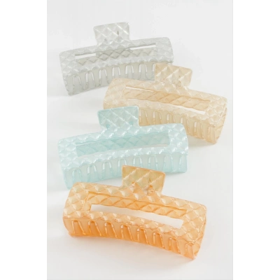 ÇOK SATAN Dikdörtgen Renkli Mandal Toka 12 cm