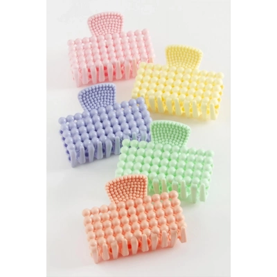 ÇOK SATAN Dikdörtgen Renkli Mandal Toka 6 cm