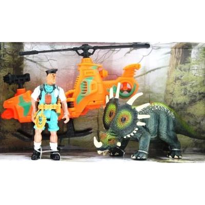ÇOK SATAN Dinozor Avcısı Tiriceratops  Oyun Seti