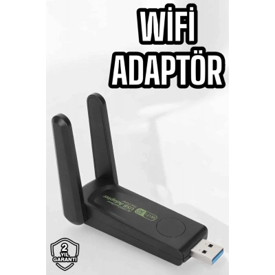 ÇOK SATAN Dual Band Wifi Alıcı Adaptör USB 3.0 Destekli