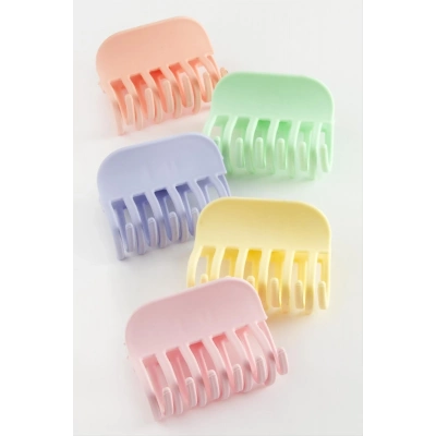 ÇOK SATAN Düz Renkli Mandal Toka 6 cm