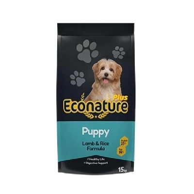 ÇOK SATAN Econature Plus Puppy Kuzu Etli ve Pirinçli Yavru Köpek Maması 15 Kg