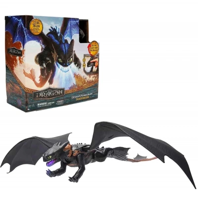 ÇOK SATAN Ejderhanı Nasıl Eğitirsin Sesli ve Işıklı Aksiyon Figürü 38 cm