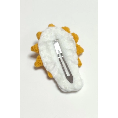 ÇOK SATAN El Yapımı Güneş İşlemeli Örgülü Çıtçıtlı Toka