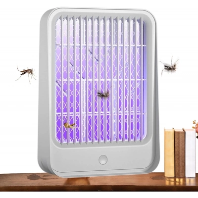 ÇOK SATAN Elektrikli Sinek Kovucu Usb Şarjlı Sessiz Ve Etkili Led Işıklı Kapan