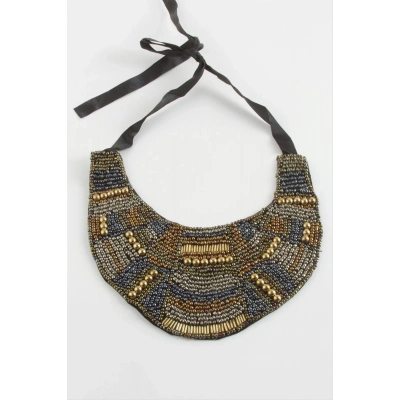 ÇOK SATAN Etnik Kum Boncuk Yaka Kolye