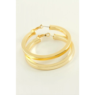 ÇOK SATAN Ezme Halka Küpe 4,5 cm