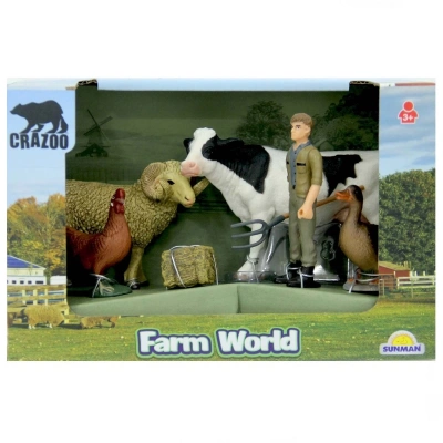 ÇOK SATAN Farm World Çiftlik Hayvanları Küçük Oyun Seti