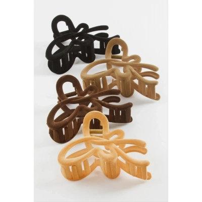 ÇOK SATAN Fiyong Renkli Kadife Mandal Toka 10 cm