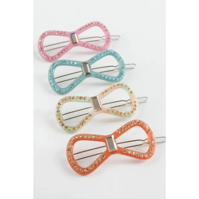 ÇOK SATAN Fiyong Taşlı Klipsli Toka