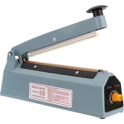 ÇOK SATAN Fs-200 Metal Gövdeli Kullanımı Kolay Poşet Ağzı Kapama Yapıştırma Makinası (20cm) Impulse