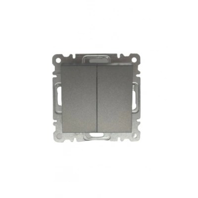 ÇOK SATAN Füme Komutatör Anahtar Çerçevesiz - Priz ve Anahtar İçin Uyumlu Çerçeve