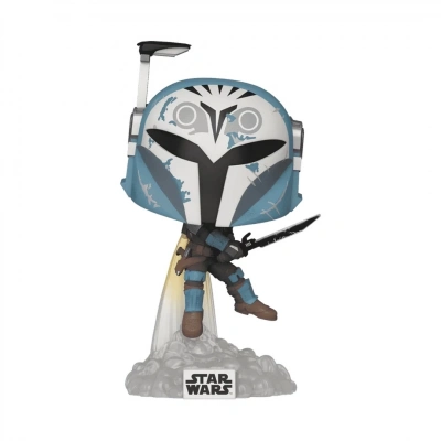 ÇOK SATAN Funko POP Star Wars: The Mandalorian-Katan w/Darksaber and Jet Pack