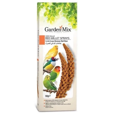 ÇOK SATAN Garden Mix Kırmızı Darı Dalı Kuş Ödülü 150 Gr