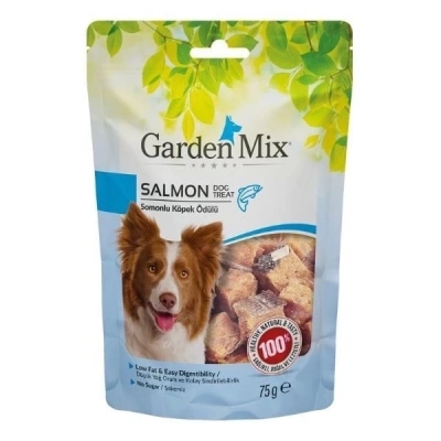 ÇOK SATAN Garden Mix Somonlu Düşük Yağlı Şekersiz Köpek Ödül Maması 75 Gr
