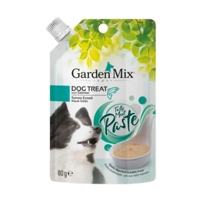 ÇOK SATAN Garden Mix Somonlu Ezme Sıvı Köpek Ödül Maması 80 Gr