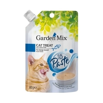 ÇOK SATAN Garden Mix Ton Balık Ezme Sıvı Kedi Ödül Maması 80 Gr