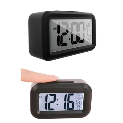 ÇOK SATAN Gece Dijital Masa Saati Dijital Alarmlı Led Ekran Pilli Çalar Saat