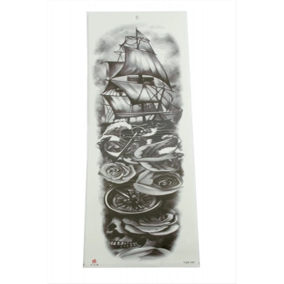 ÇOK SATAN Gemi Tattoo Kol Dövme Sticker