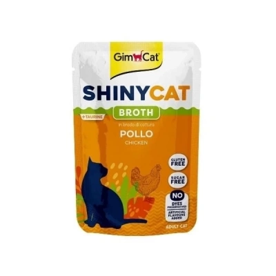 ÇOK SATAN Gimcat Shinycat Sos İçinde Tavuklu Pouch Yetişkin Konserve Kedi Maması 70 Gr