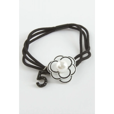 ÇOK SATAN Gül İnci Lastikli Toka